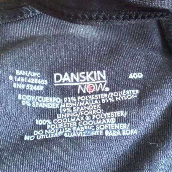 DANSKIN racer Back Bra - NWOT - Picture 4 of 5
